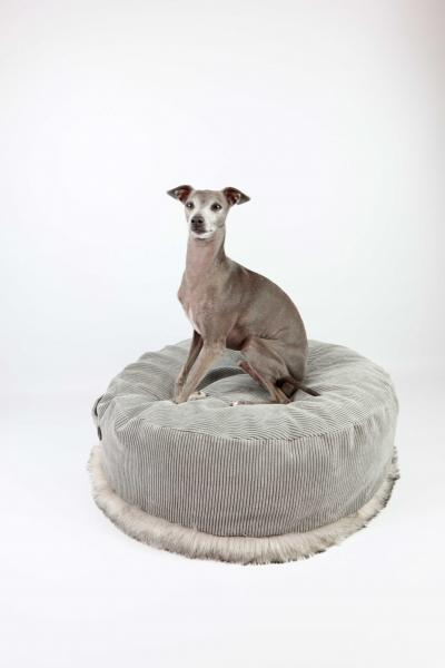 Orthopädisches Hundebett FiouStar Aspen Cord Grey
